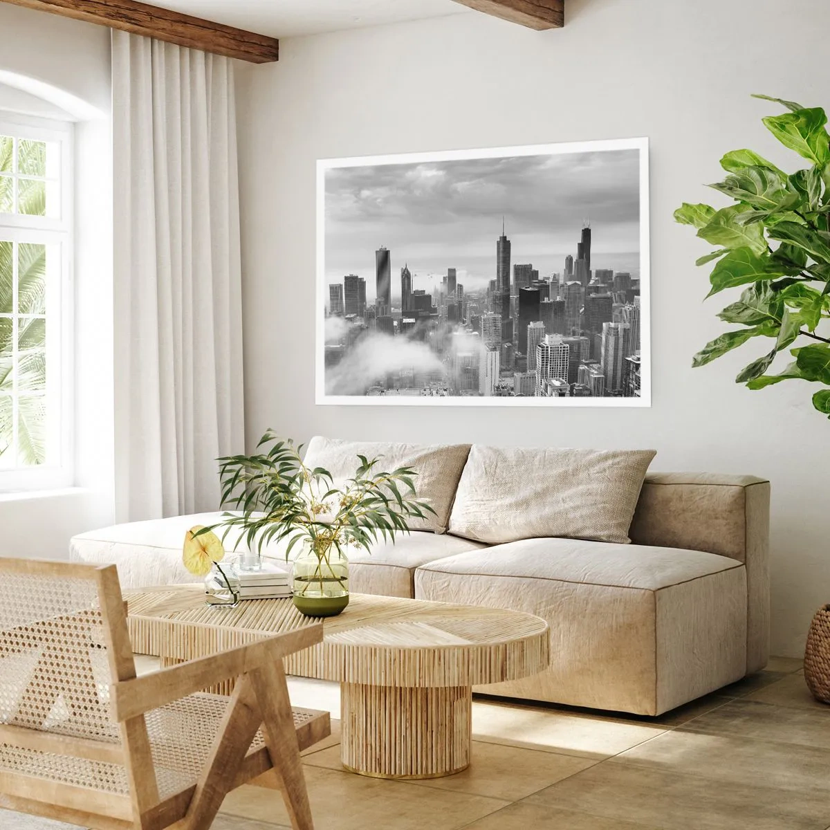 Plakat - Pejzaż amerykański - 70x50 cm