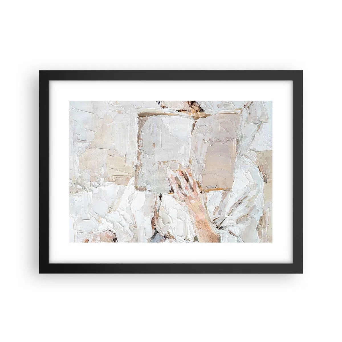 Plakat w czarnej ramie - W innym świecie - 40x30 cm