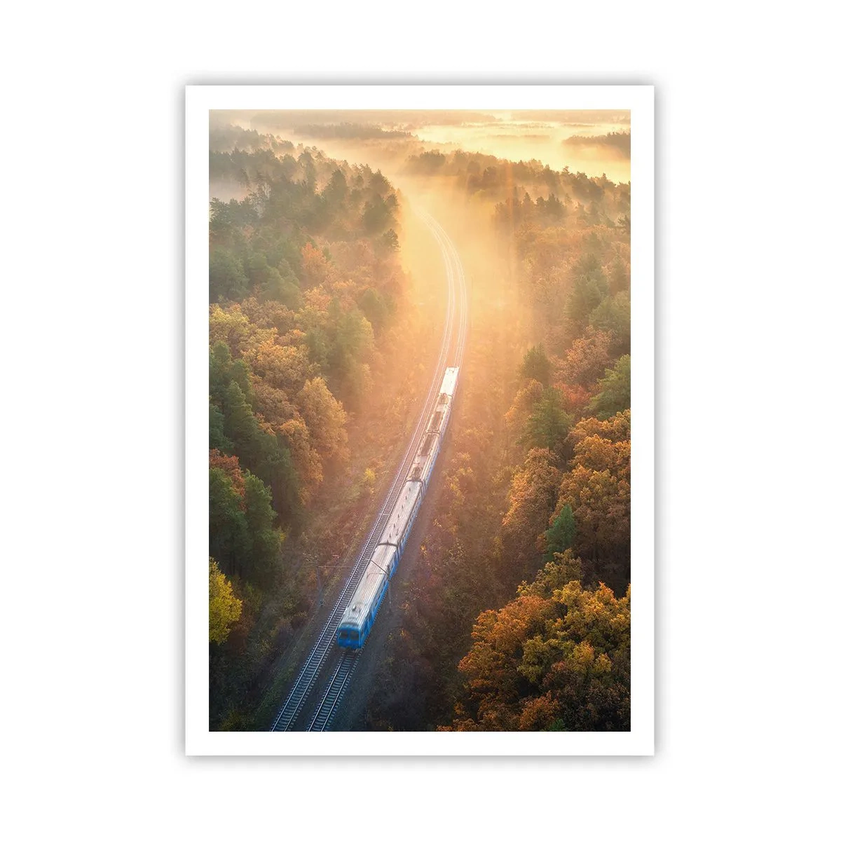 Plakat - Jesienna podróż - 70x100 cm
