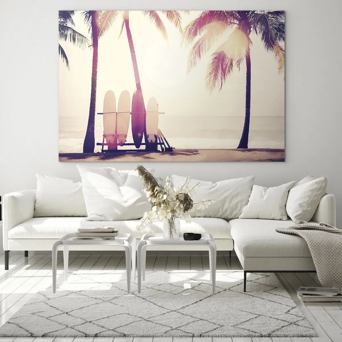 Obraz na szkle - To będzie wspaniały dzień - 70x50cm - To będzie wspaniały dzień - Nowoczesna dekoracja ścienna do salonu i sypialni ARTTOR