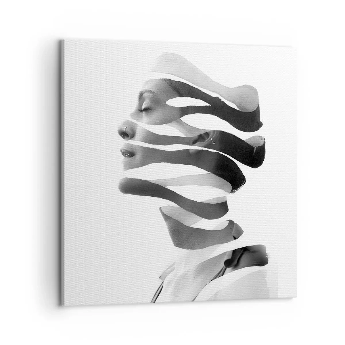 Obraz na płótnie - Portret surrealistyczny - 60x60 cm