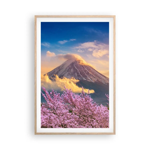 Plakat w ramie jasny dąb - Japońska świętość - 61x91 cm