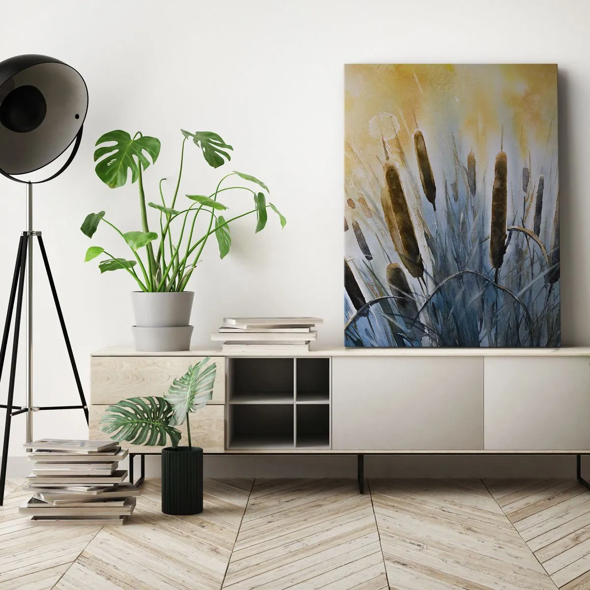 Obraz na płótnie - Chłód wody, słońca żar - 65x120 cm