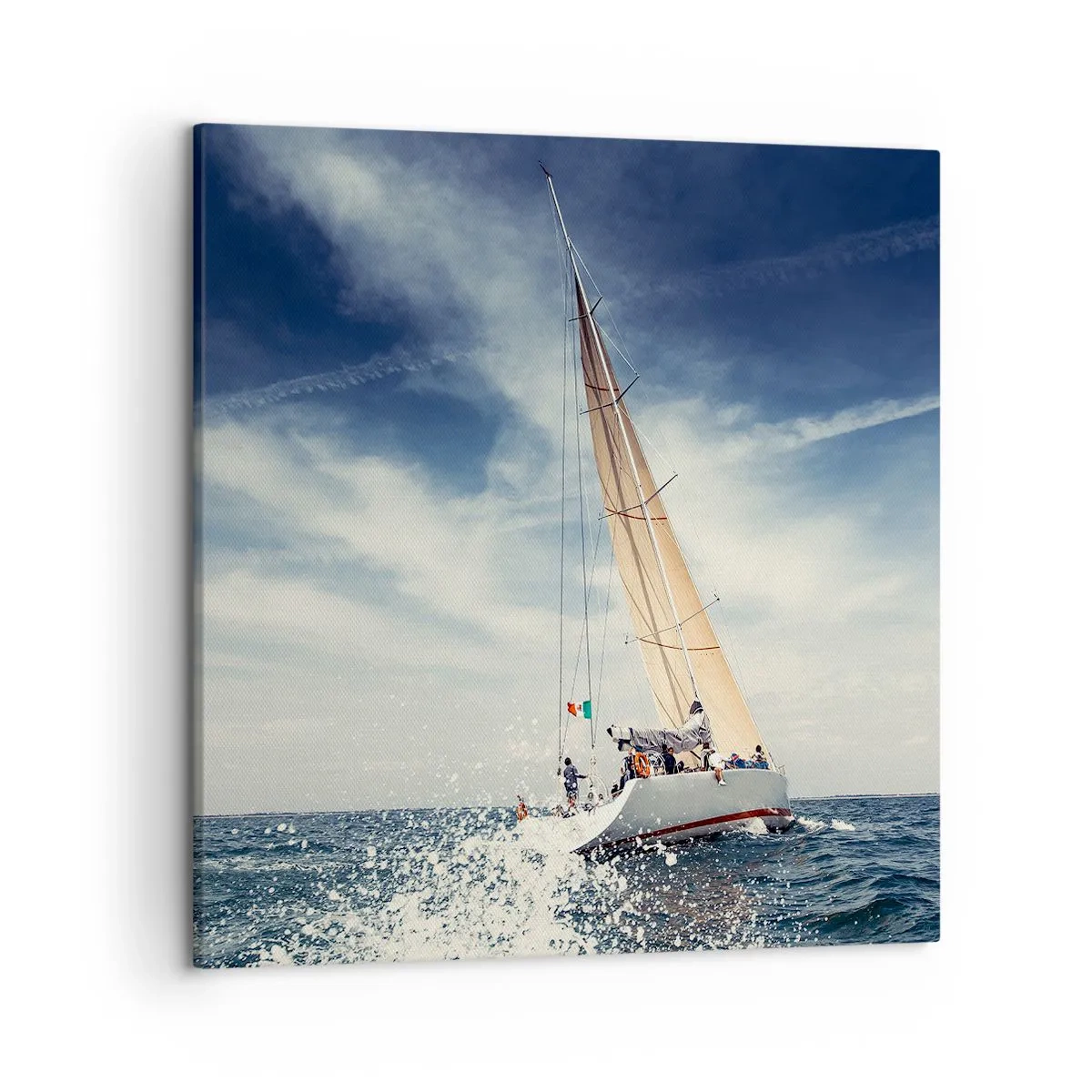 Obraz na płótnie - Nas nie dogonią! - 50x50 cm