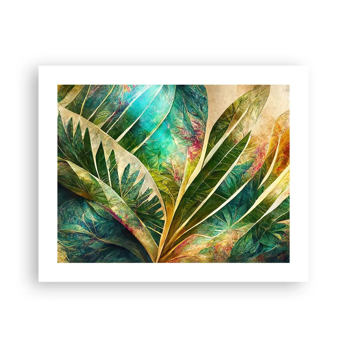 Plakat - Barwy tropików - 50x40 cm