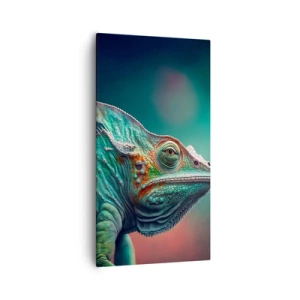 Obraz na płótnie - Widzisz mnie? Niedobrze… - 55x100 cm