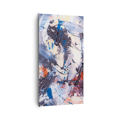 Obraz na płótnie - Szalony taniec abstrakcji - 65x120 cm
