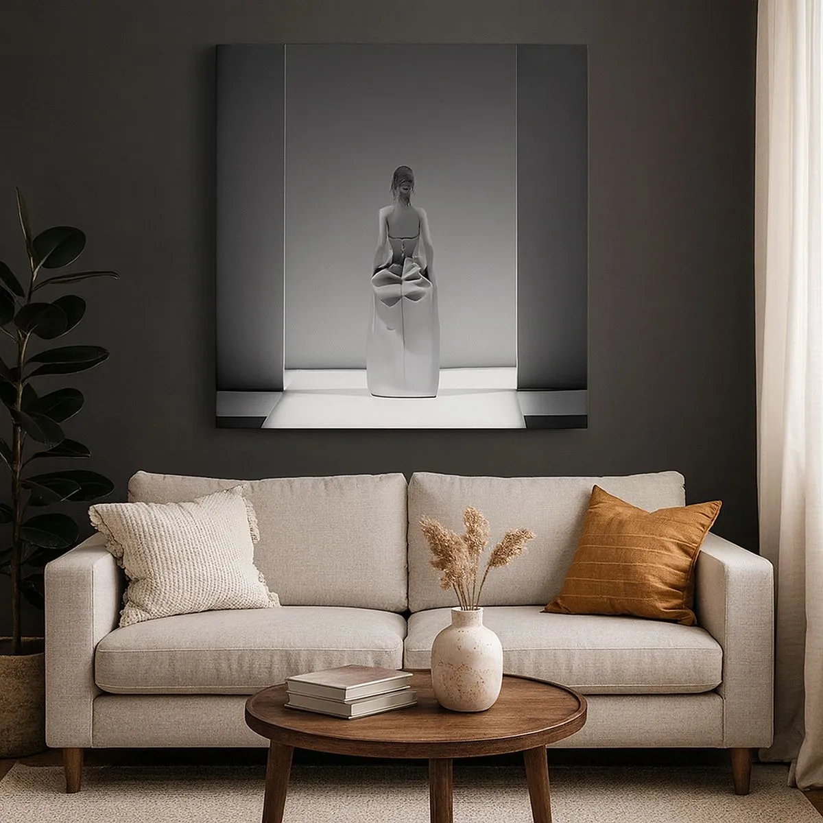 Obraz na płótnie - Wyrafinowana prostota - 30x30 cm