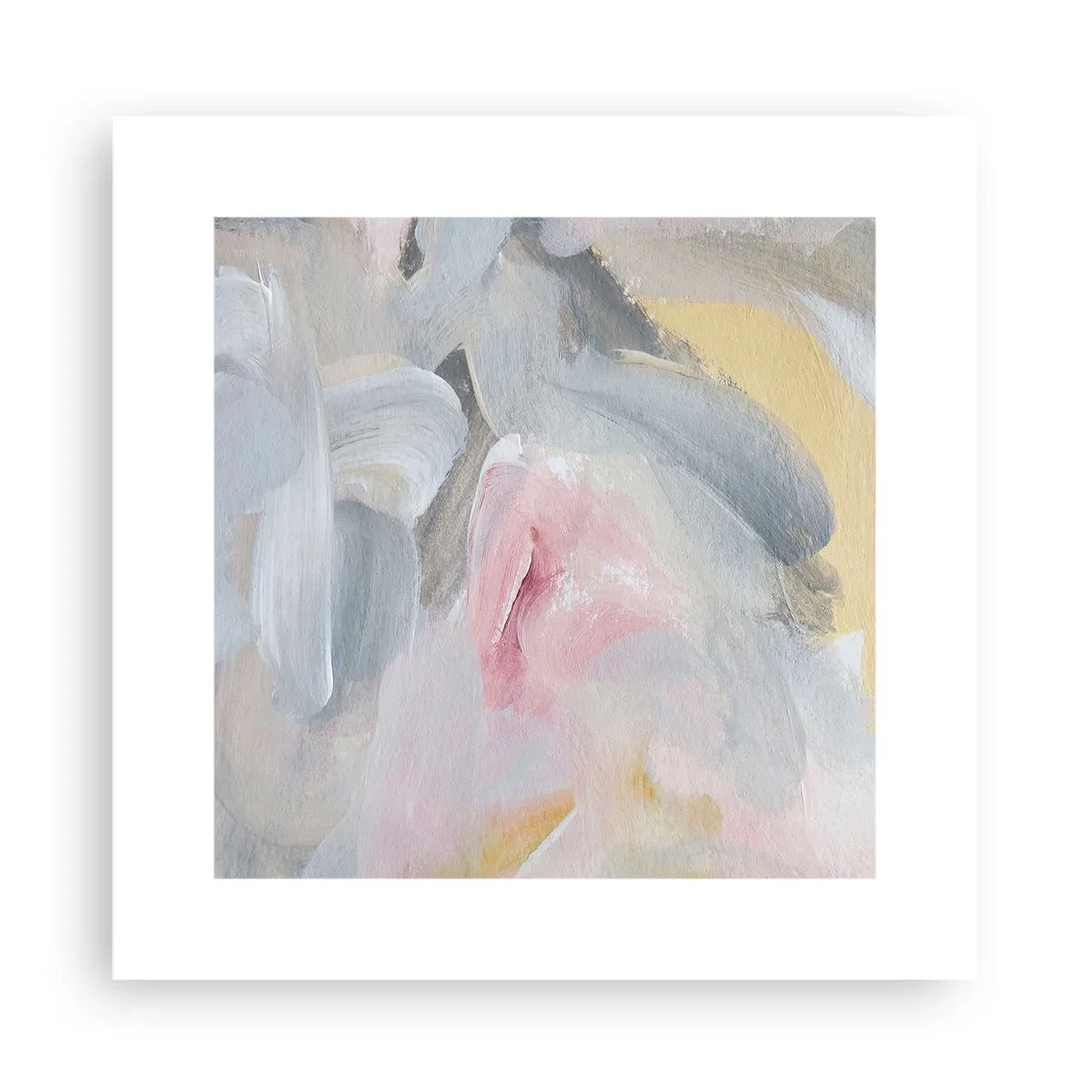 Plakat - W pastelowym świecie - 30x30 cm
