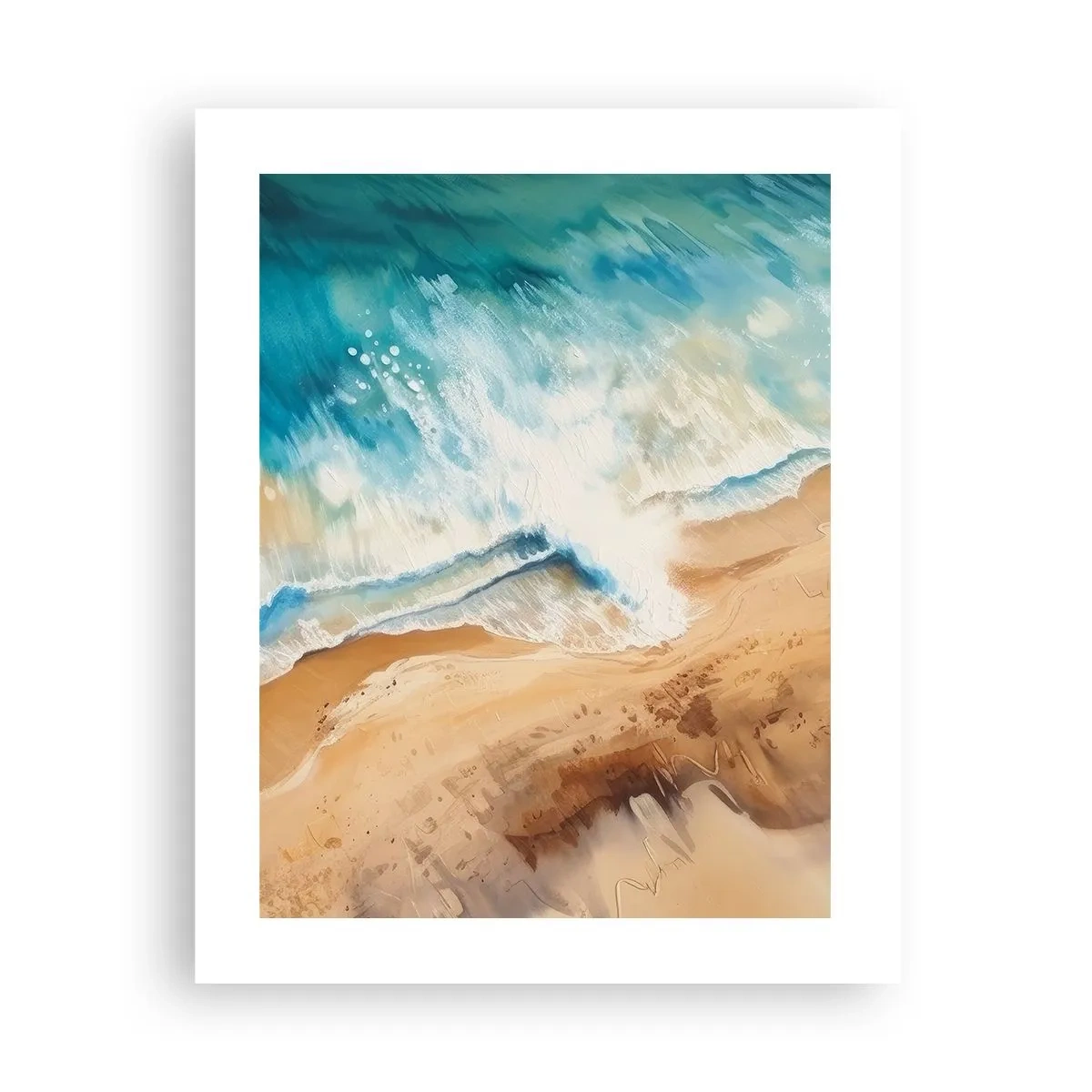 Plakat - Powracająca fala - 40x50 cm