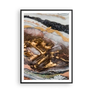 Plakat w czarnej ramie - Żywioł ziemi - 70x100 cm