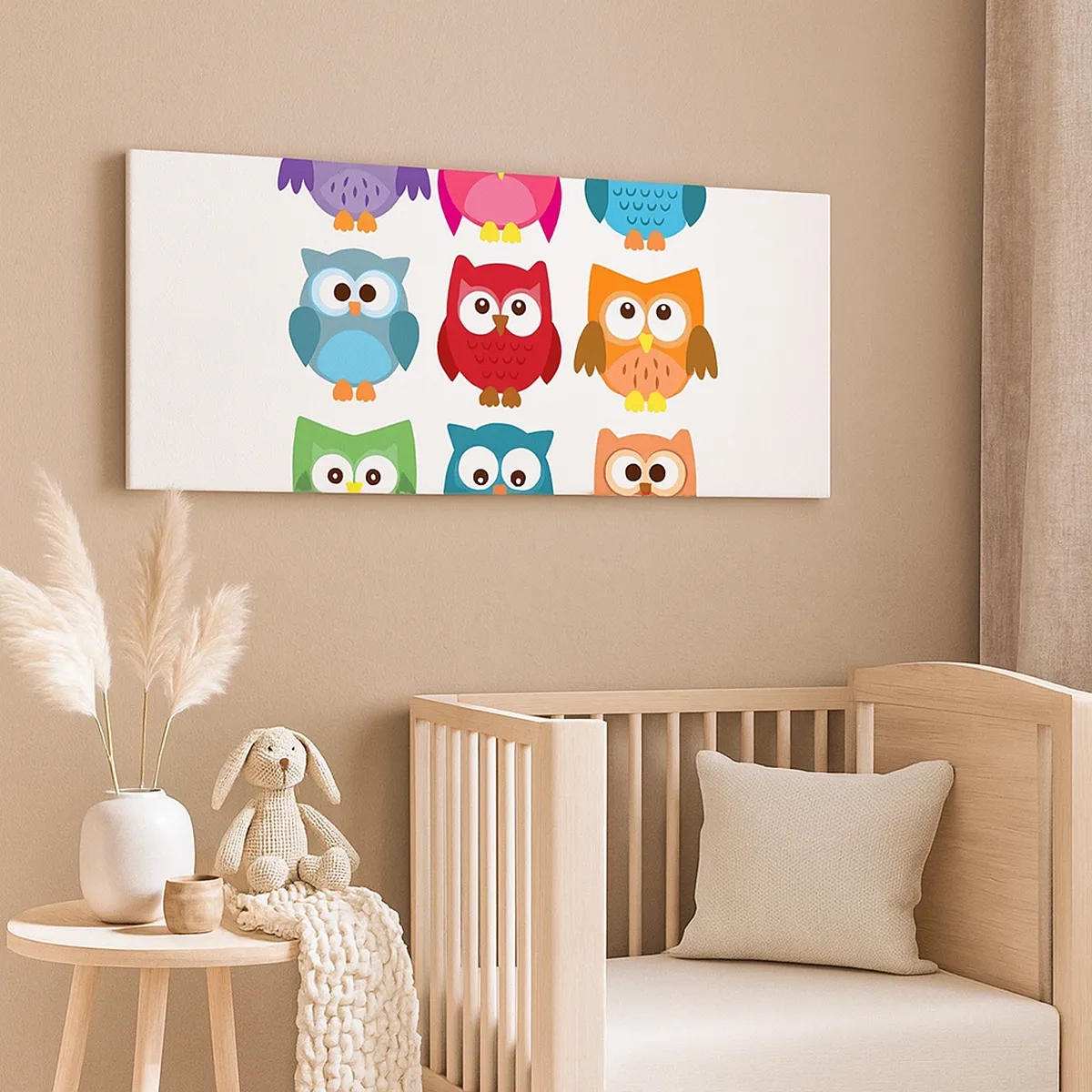 Obraz na płótnie - Różnić można się zabawnie - 30x30 cm