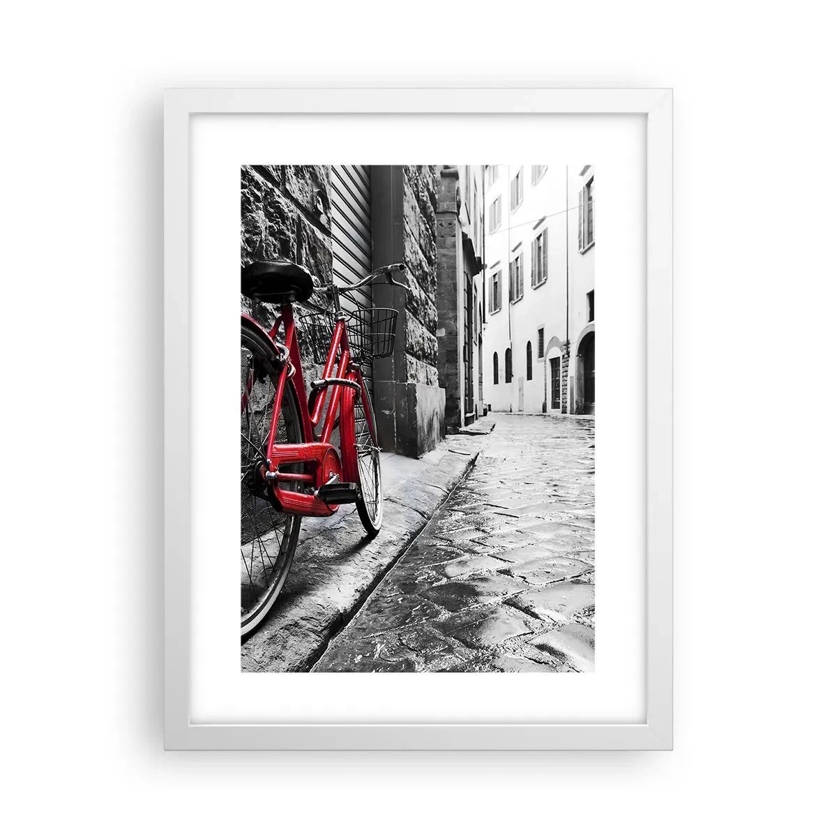 Plakat w białej ramie - Prawdziwe piękno się nie starzeje - 30x40 cm