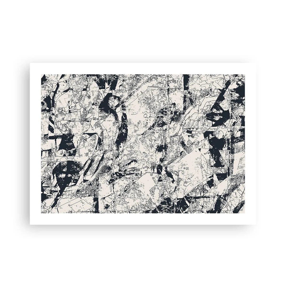 Plakat - Przenikanie przeciwieństw - 70x50 cm