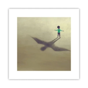 Plakat - Bohater przyszłości - 30x30 cm