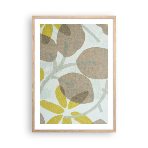 Plakat w ramie jasny dąb - Kompozycja w pełnym słońcu - 50x70 cm