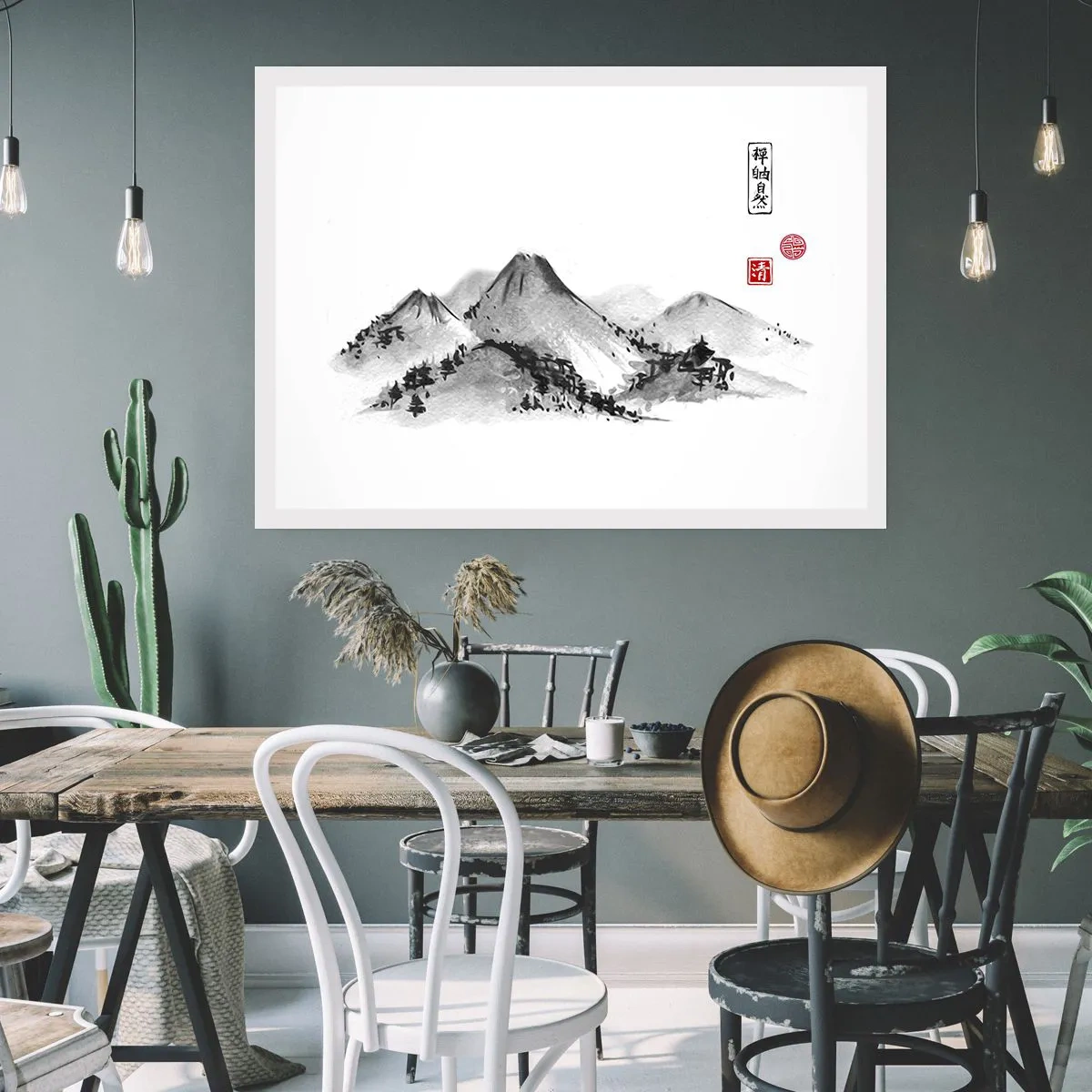 Plakat - Za dalą dal - 50x40 cm