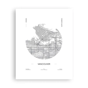 Plakat - Anatomia Vancouver - 40x50 cm
