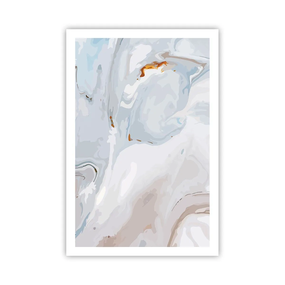 Plakat - Biel wypiętrzona - 61x91 cm