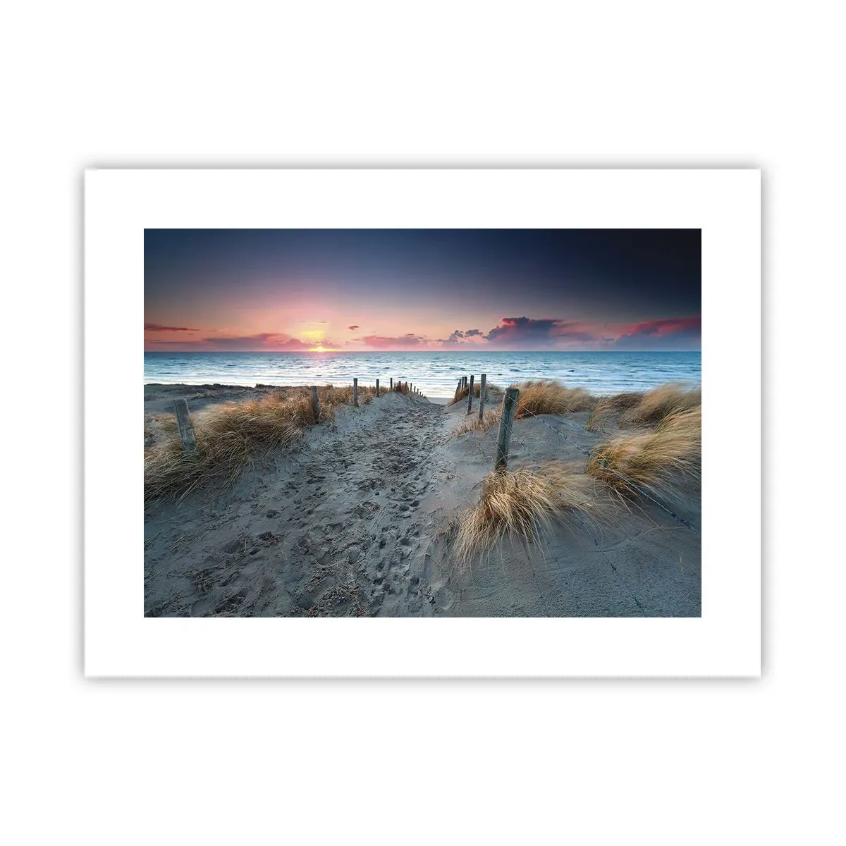 Plakat - Rozlałeś tęczę blasków promienistą… - 40x30 cm