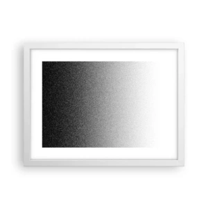 Plakat w białej ramie - W stronę światła - 40x30 cm