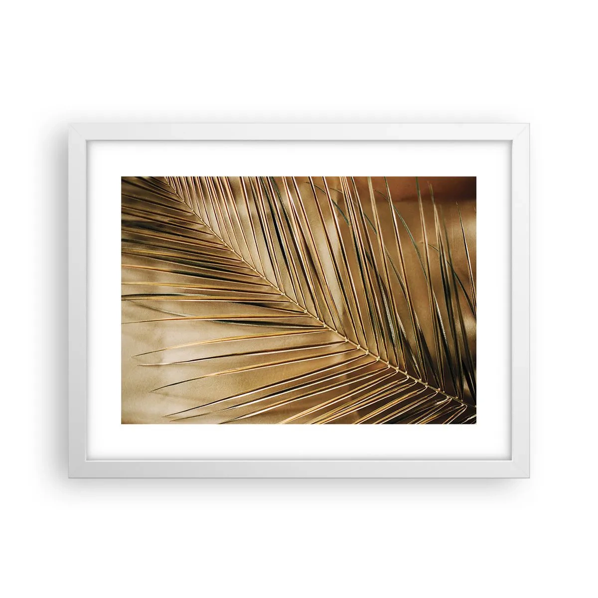 Plakat w białej ramie - Naturalna kolumnada - 40x30 cm