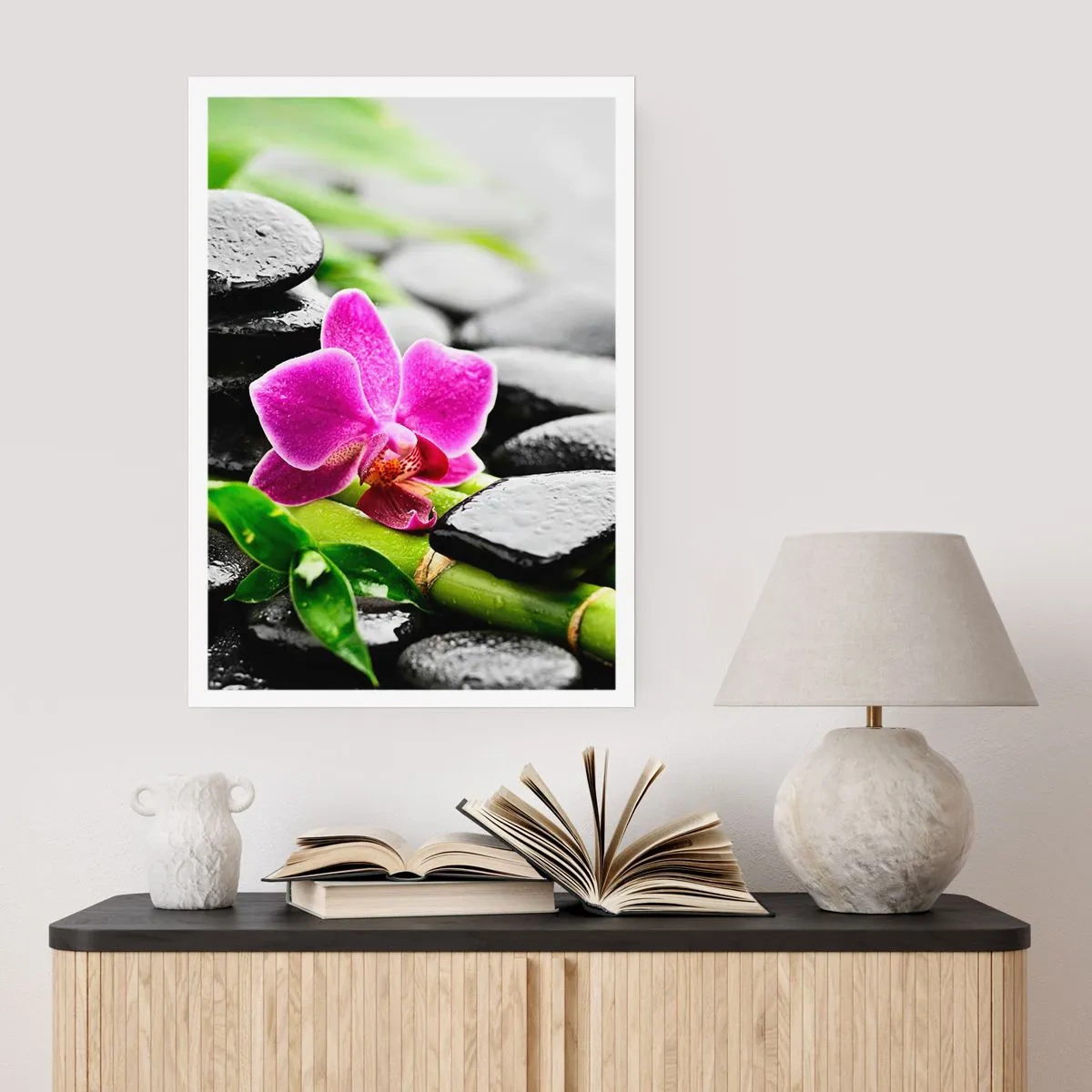 Plakat - W spokojnej równowadze - 40x50 cm