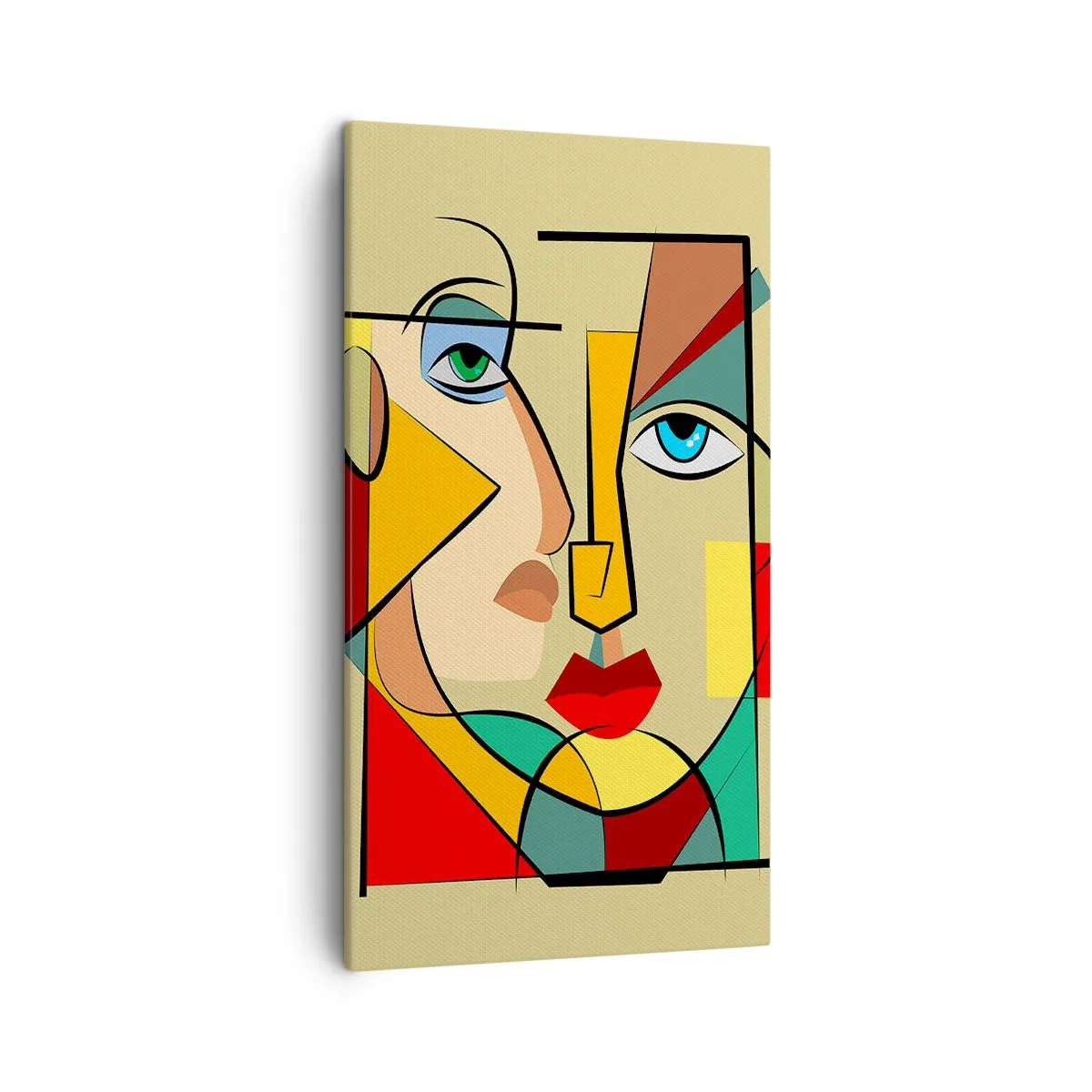 Obraz na płótnie - Dobrana para - 45x80 cm