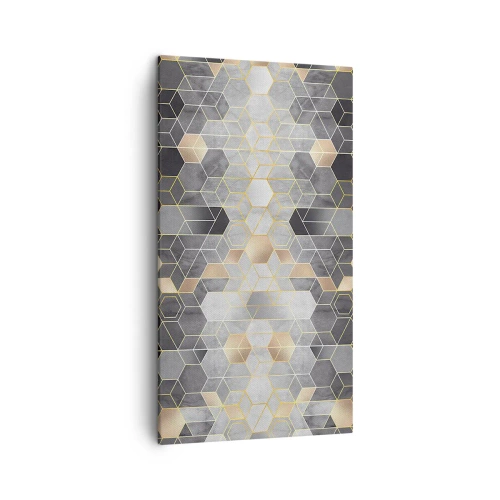 Obraz na płótnie - Diamentowa kompozycja - 45x80 cm