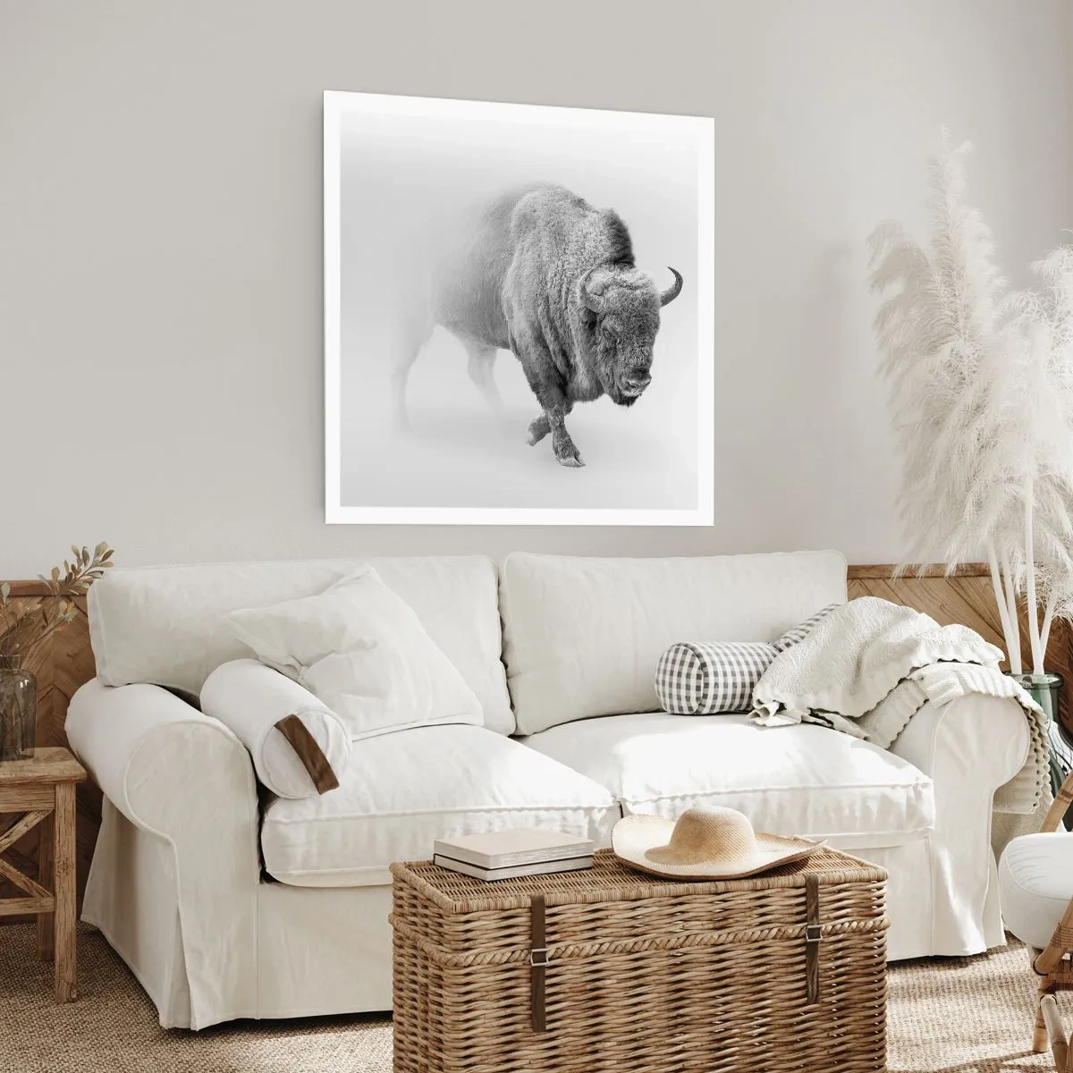 Plakat - Król prerii - 60x60 cm