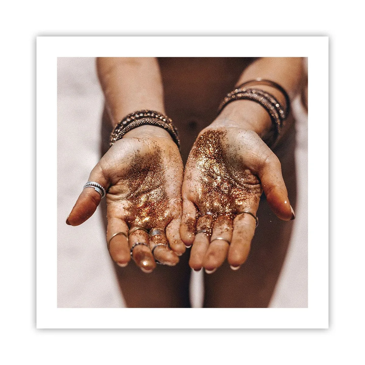 Plakat - Dar dla ciebie - 50x50 cm