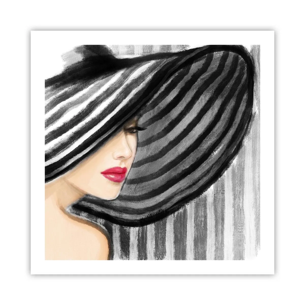 Plakat - Gdzie ciebie szukać? - 60x60 cm