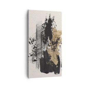 Obraz na płótnie - Kompozycja z pasją - 55x100 cm