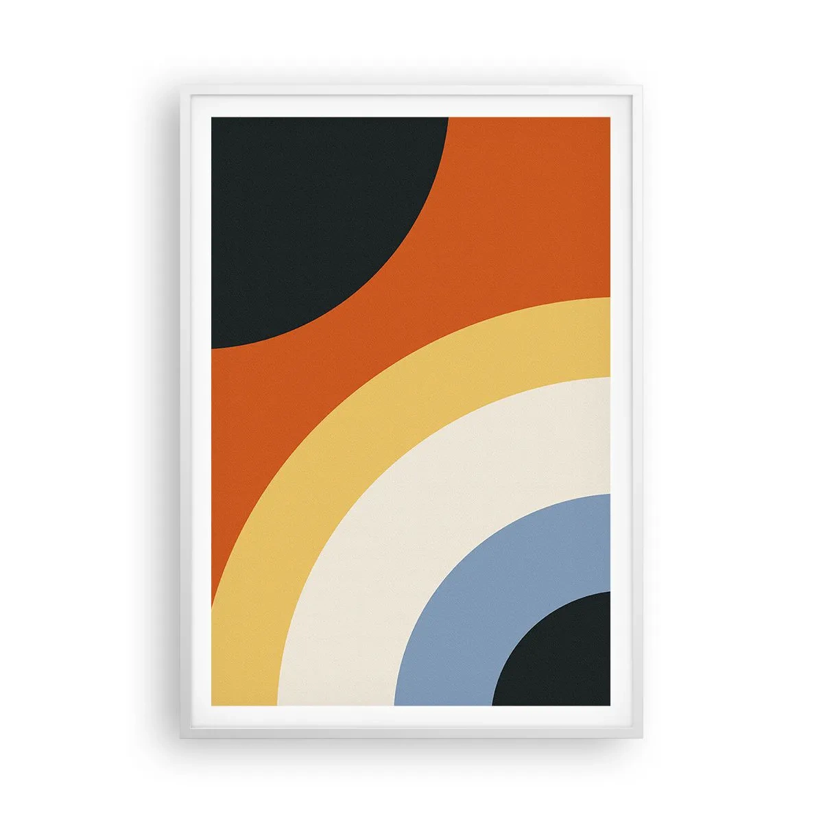 Plakat w białej ramie - Ku sobie - 70x100 cm