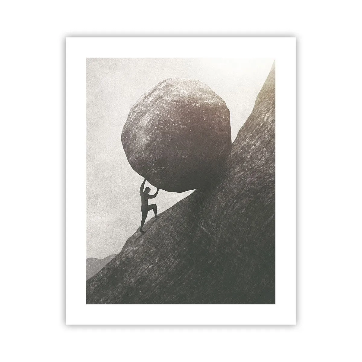 Plakat - Wierzę wbrew nadziei - 40x50 cm