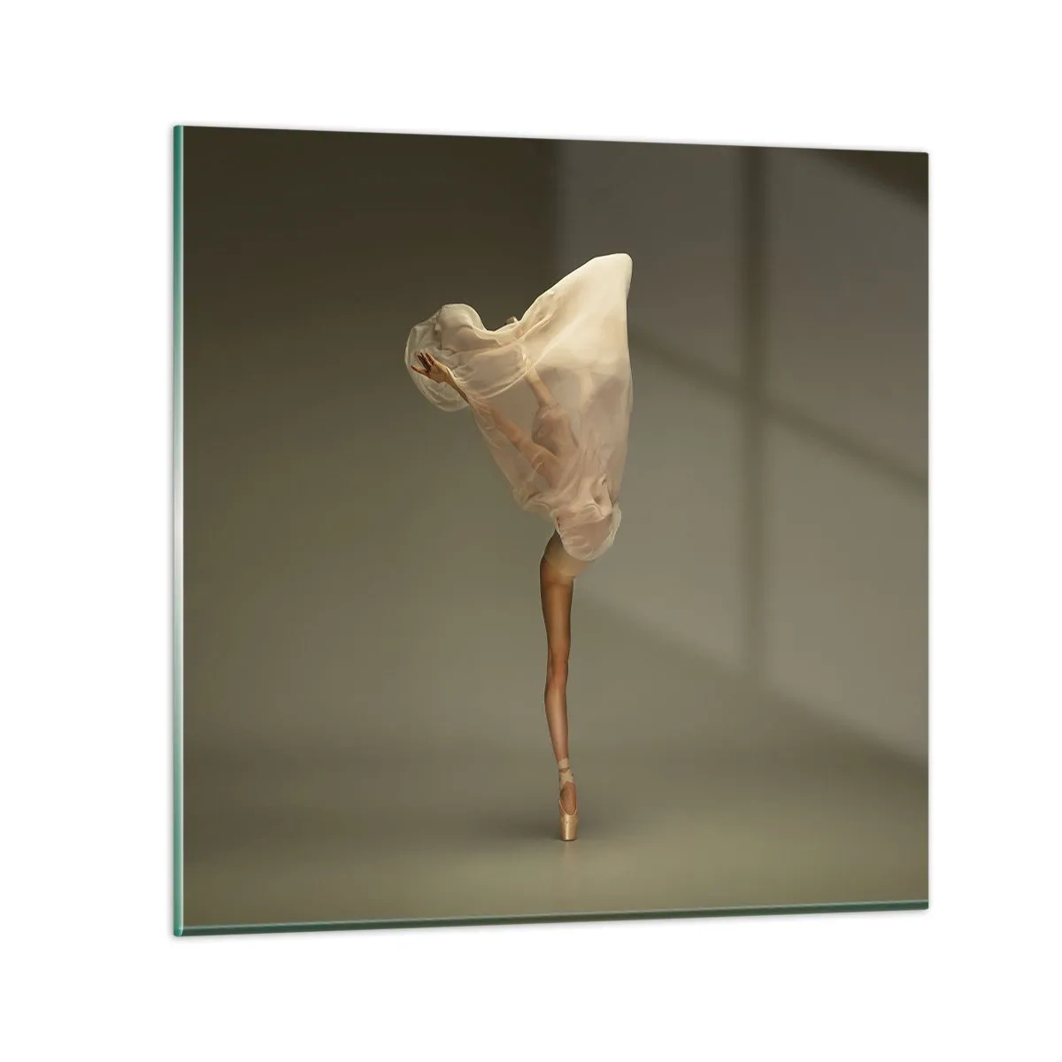 Obraz na szkle - Zaraz wzleci - 60x60 cm