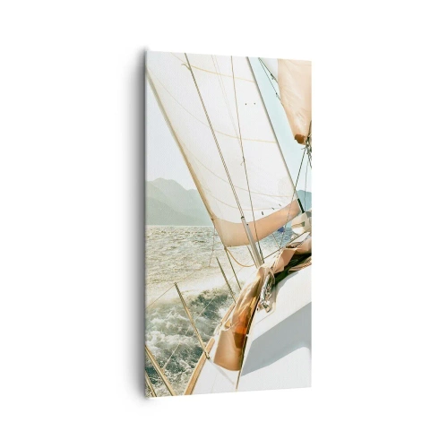 Obraz na płótnie - Pod pełnymi żaglami - 65x120 cm