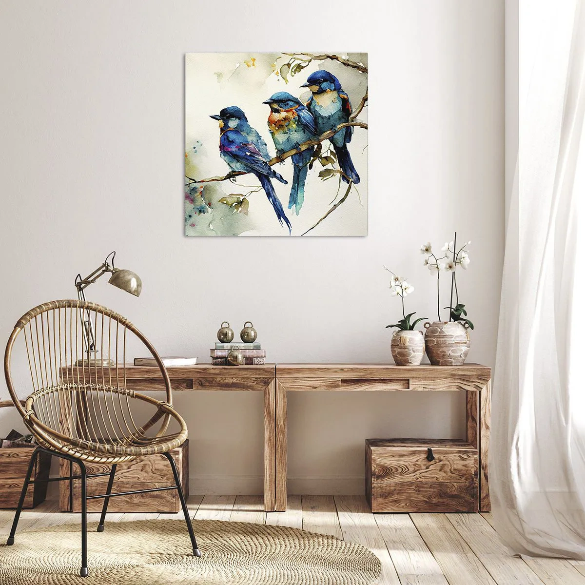 Obraz na płótnie - Obraził się? - 30x30 cm