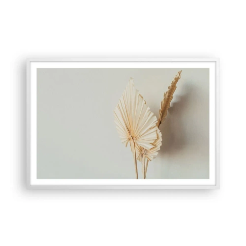 Plakat w białej ramie - Gdy potrzebne ukojenie - 91x61 cm