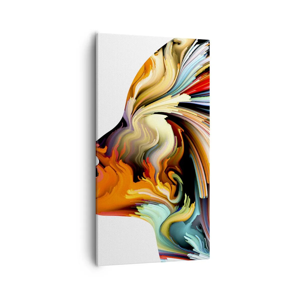 Obraz na płótnie - Eksplozja wyobraźni - 55x100 cm