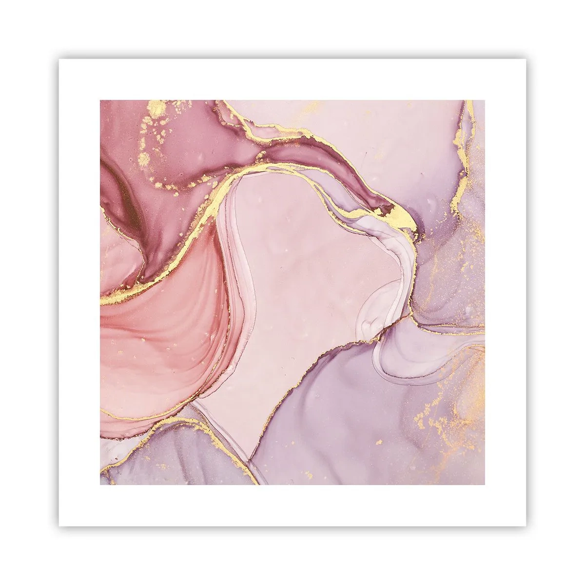 Plakat - Pieszczota barw - 40x40 cm