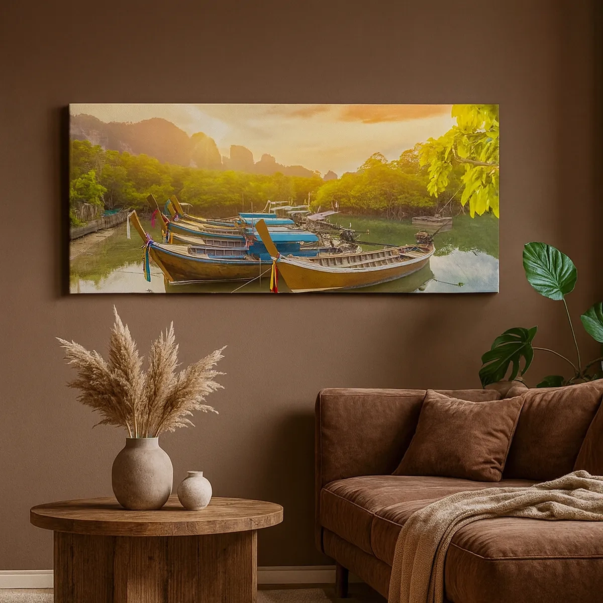 Obraz na płótnie - Przed pracowitym dniem - 30x30 cm