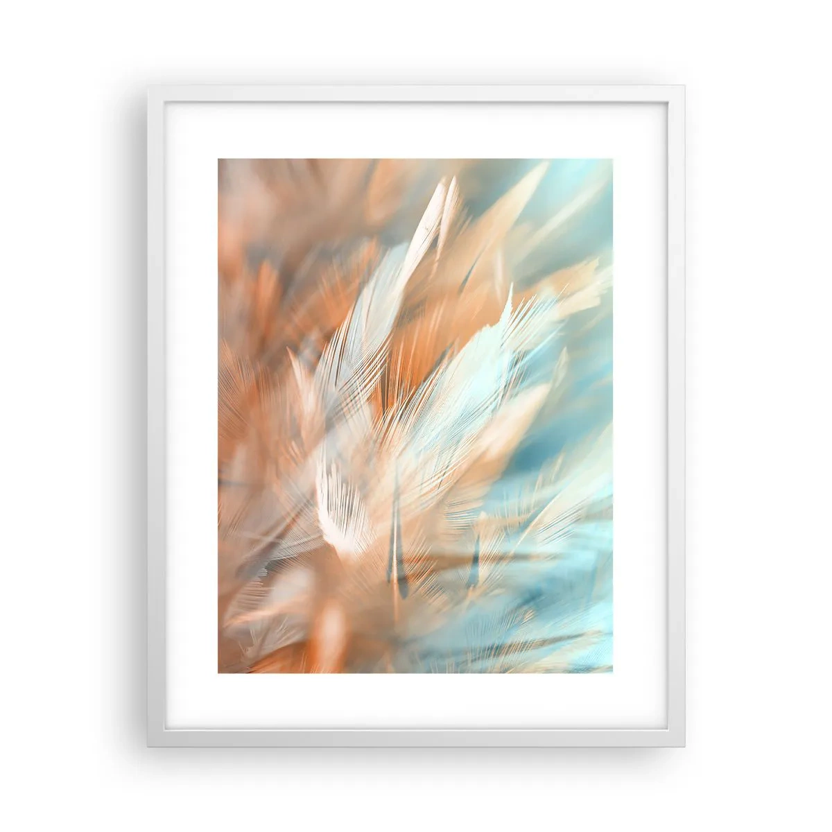 Plakat w białej ramie - W krainie łagodności - 40x50 cm
