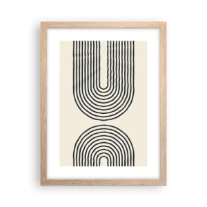 Plakat w ramie jasny dąb - Już za chwilę… - 30x40 cm