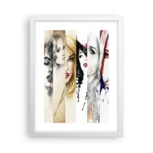 Plakat w białej ramie - I zawsze to TY - 30x40 cm