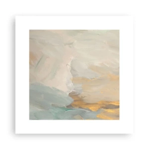 Plakat - Abstrakcja – kraina łagodności - 30x30 cm