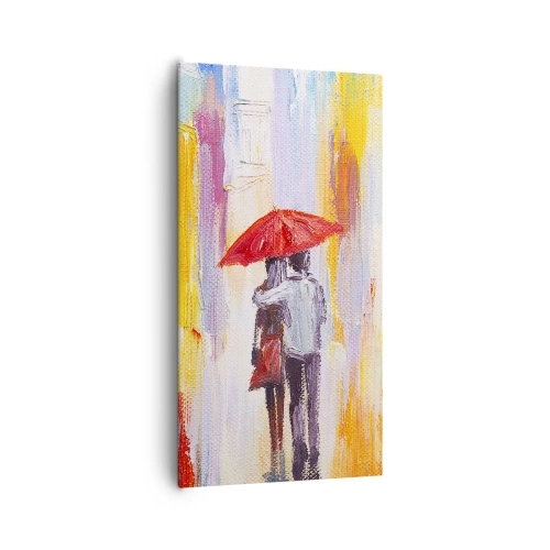 Obraz na płótnie - Niech pada dalej - 65x120 cm