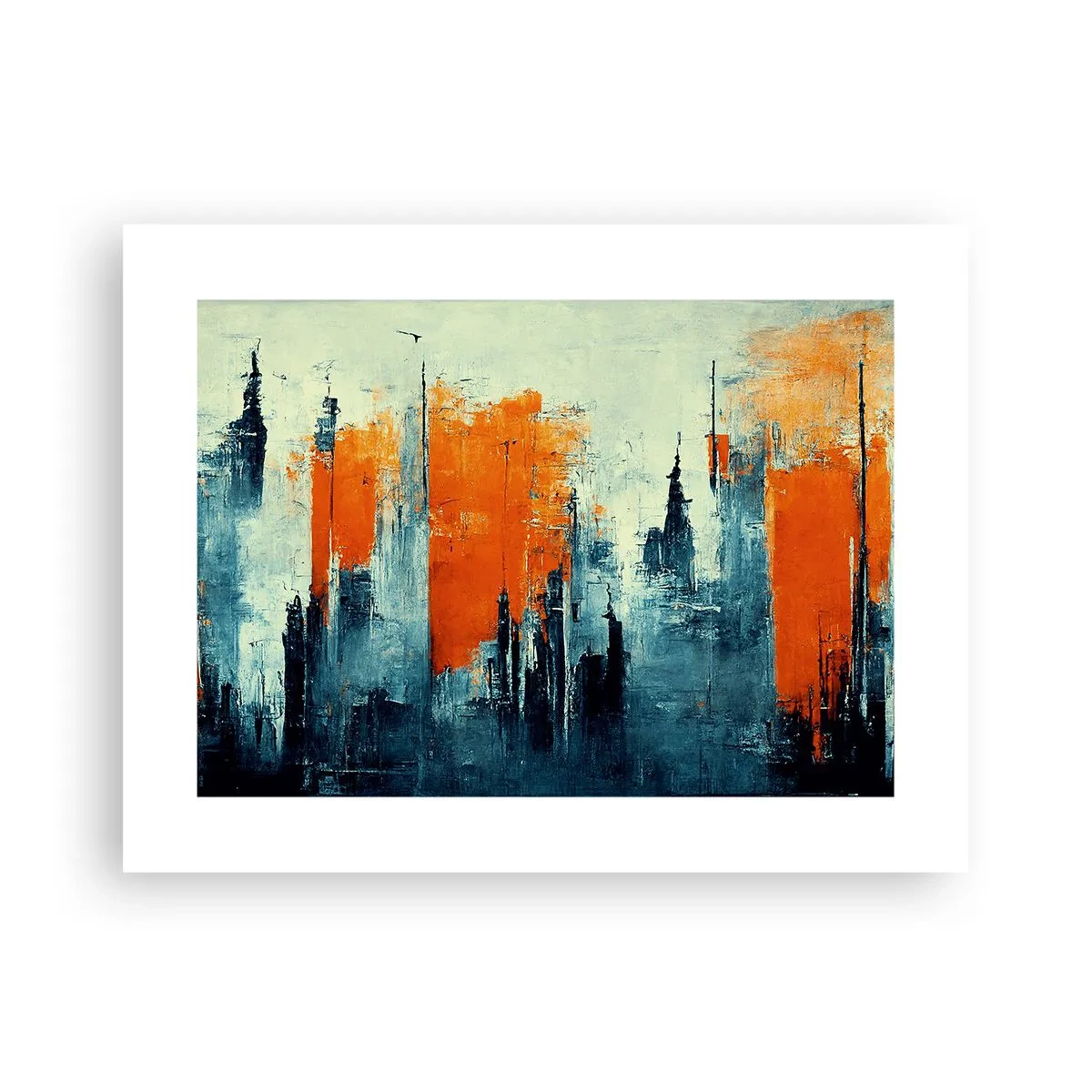 Plakat - Pejzaż nowoczesny - 40x30 cm