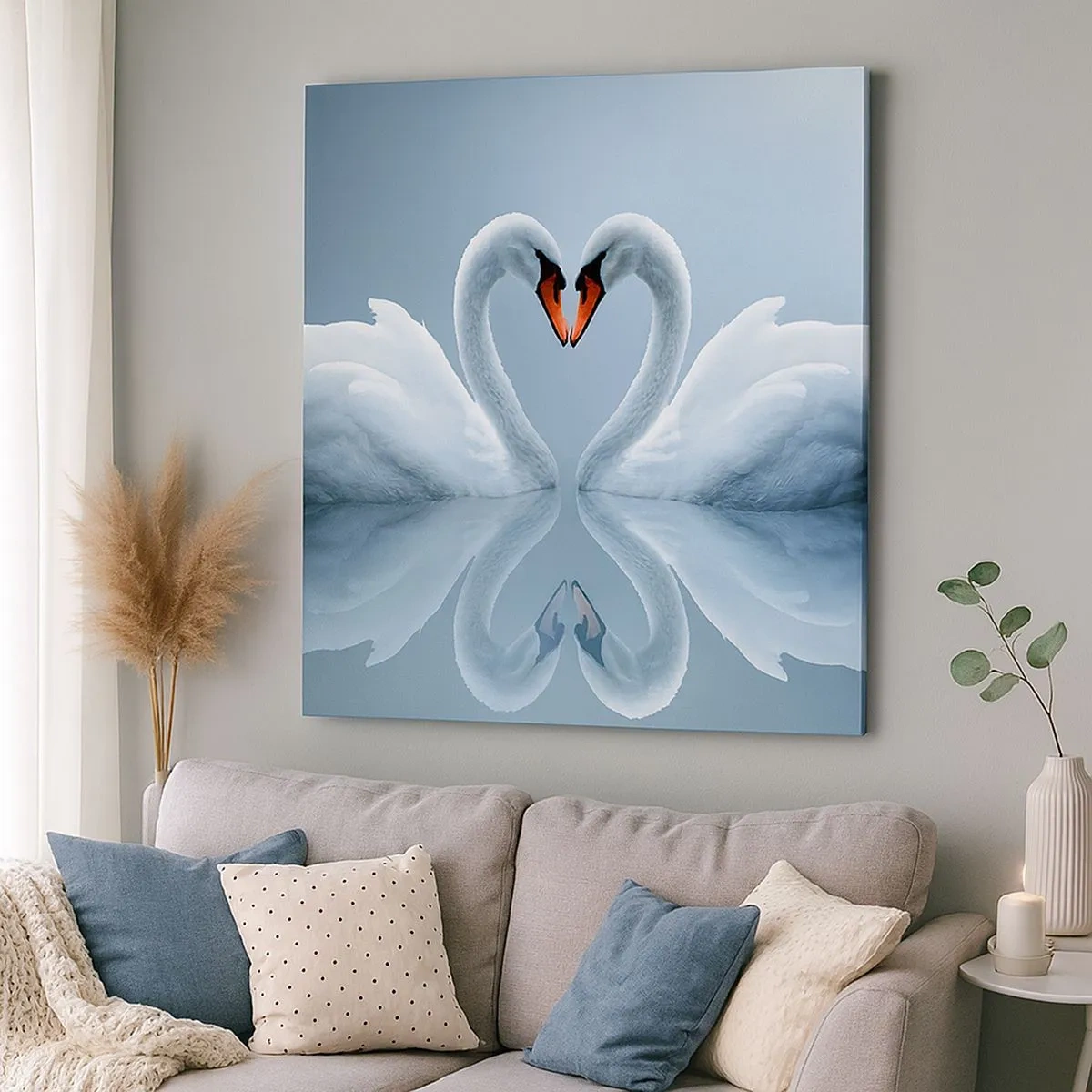 Obraz na płótnie - Czas na miłość - 30x30 cm