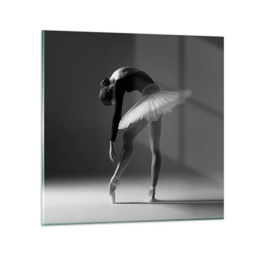 Obraz na szkle - Bella balerina - 30x30 cm